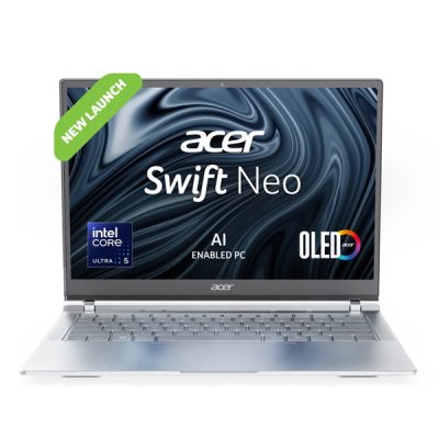 Acer Swift Neo UN.35GSI.002 Laptop (Intel Core Ultra 5 processor 115U / 16GB RAM / 512GB SSD / WUXGA IPS OLED Display / 14.0″/35.56 cm / Windows 11 Home, MS office)
